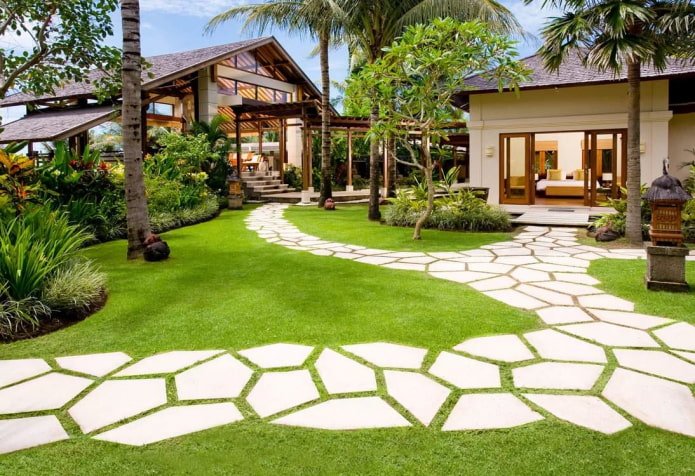 bellissimi percorsi da giardino