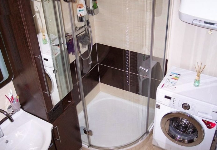 cabina doccia in bagno