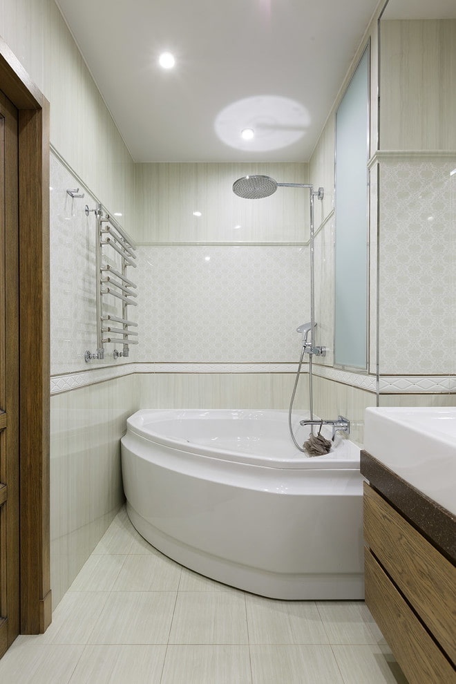 vasca da bagno angolare