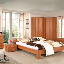 Armadio ad angolo in camera da letto camera da letto: tipologie, contenuto, dimensioni, design-4