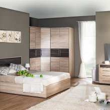 Armadio angolare in camera da letto: tipologie, contenuto, dimensioni, design-5
