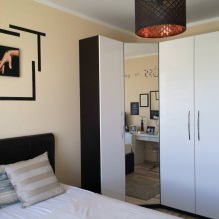 Armadio ad angolo in camera da letto: tipologie, contenuto, dimensioni, design-1