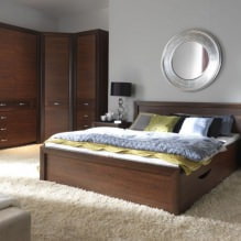 Armadio angolare in camera da letto: tipologie, contenuto, dimensioni, design-9