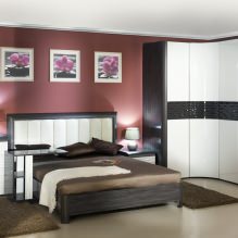 Armadio angolare in camera da letto: tipologie, contenuto, dimensioni, design-15
