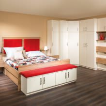 Armadio angolare armadio in camera da letto: tipologie, contenuto, dimensioni, design-12