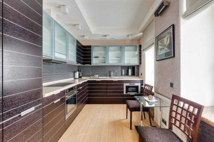 interno della cucina a L
