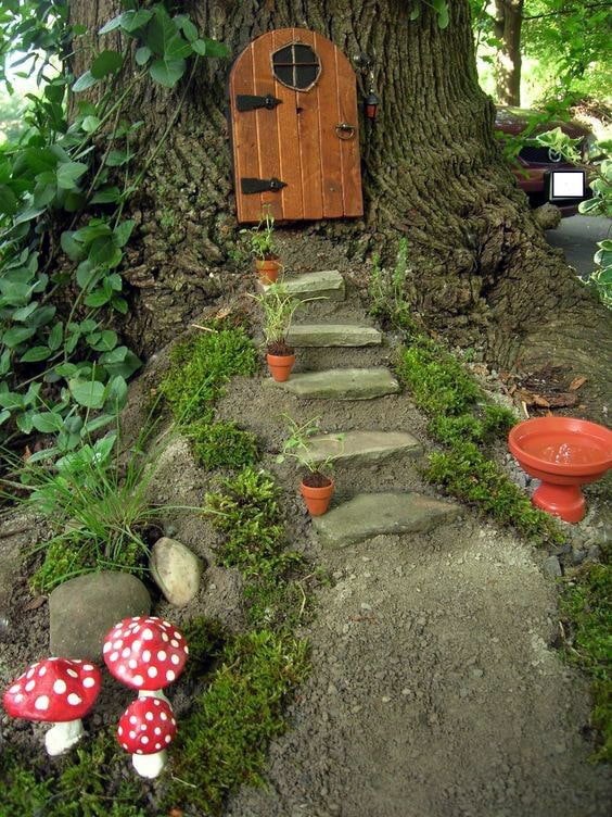Un portico da casa delle fate