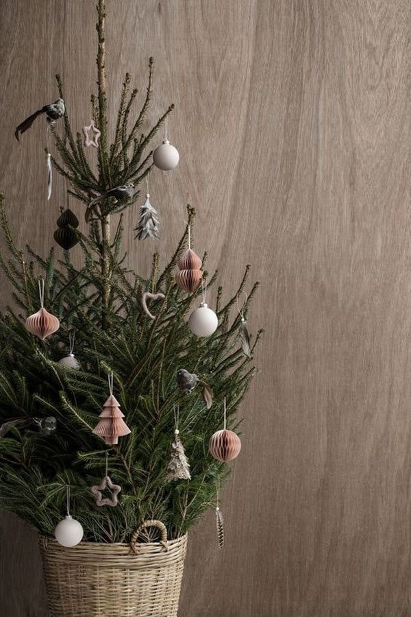 Albero di Natale minimalista