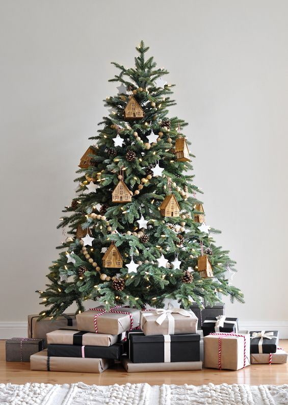 Albero di Natale con casette