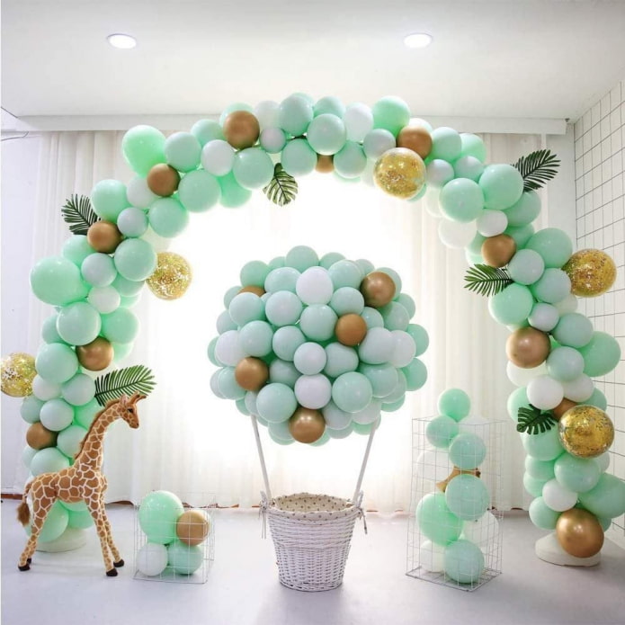 Decorazione con palloncini