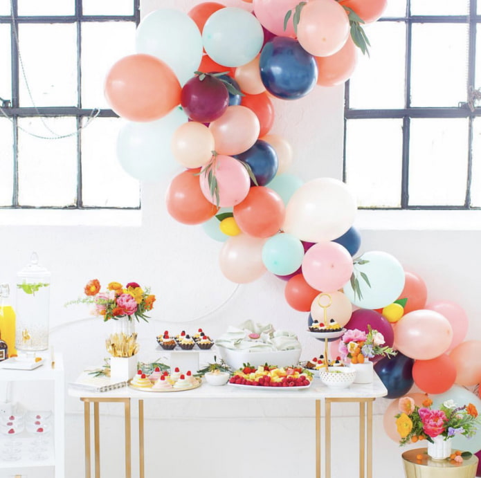 Palloncini multicolori