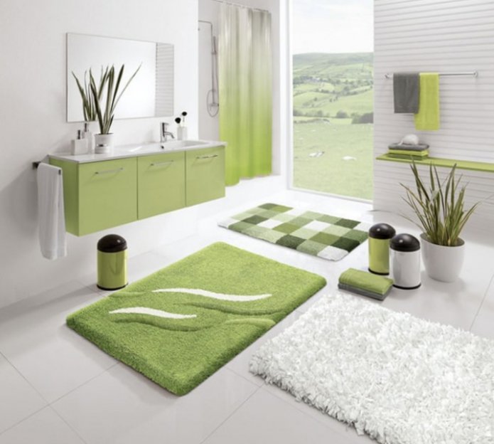 tappeto verde