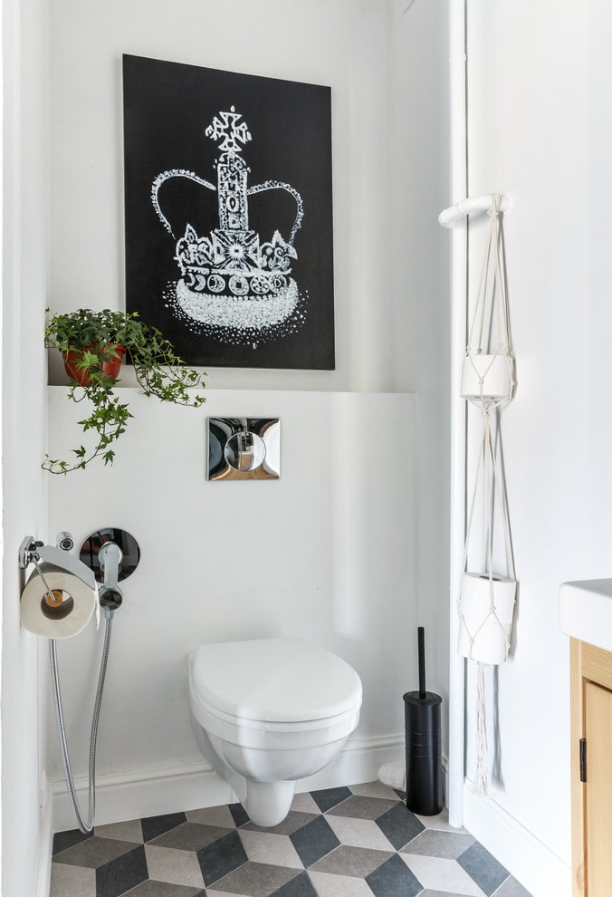 Poster sopra il WC