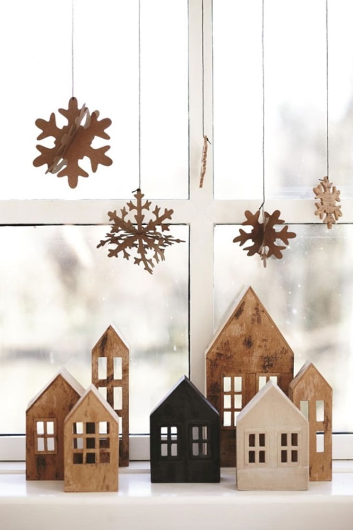 Una città in stile minimalista