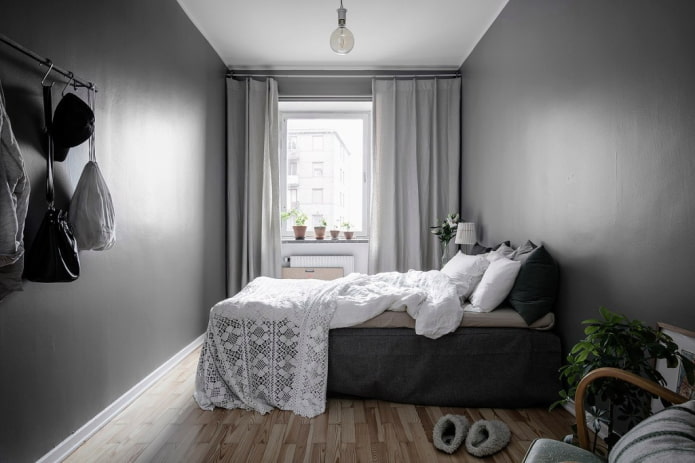arredare una camera da letto in una Krusciovka