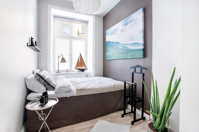 arredare una camera da letto in una Krusciovka