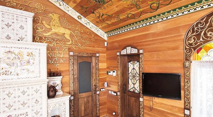 Parete in legno