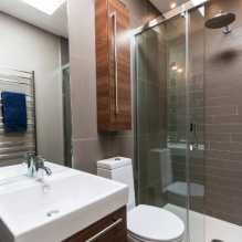 Come decorare magnificamente l'interno di un bagno di 2 stanze?-1