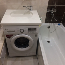Come decorare magnificamente l'interno di un bagno di 2 mq?-3