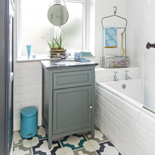 Come decorare magnificamente l'interno di un bagno di 2 mq?-4