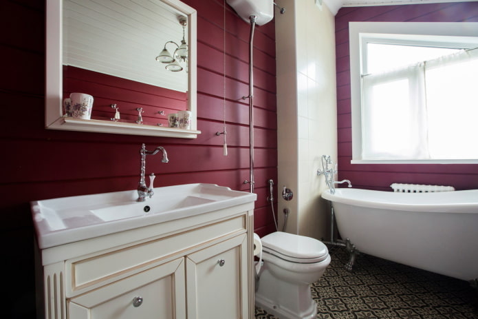 bagno rosso