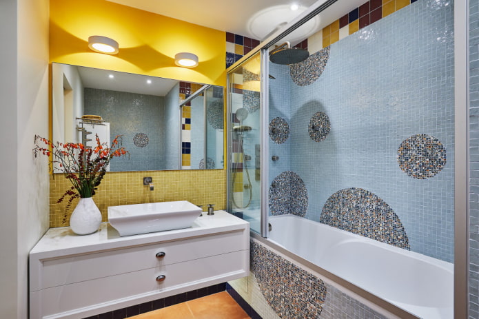 finiture combinate nel bagno
