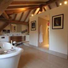 Bagno in stile country: caratteristiche, foto-2