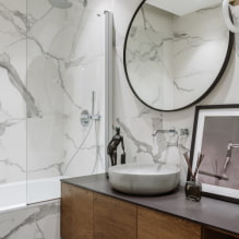 Design del bagno in marmo-2