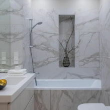Design del bagno in marmo-4