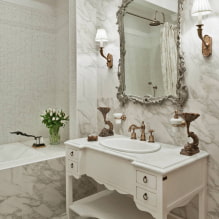 Design del bagno in marmo-5