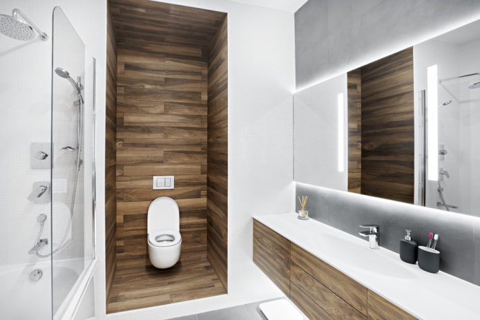 Bagno in stile scandinavo