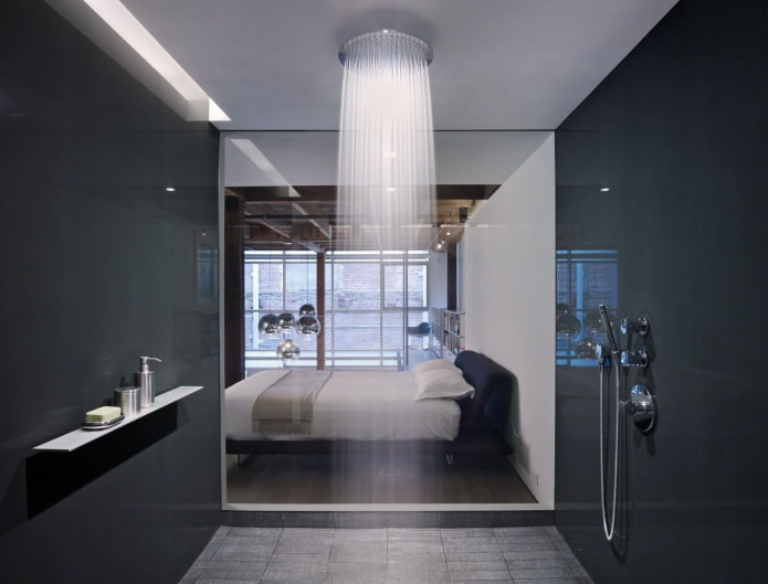 Bagno con doccia