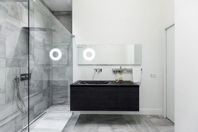 mobili da bagno minimalisti