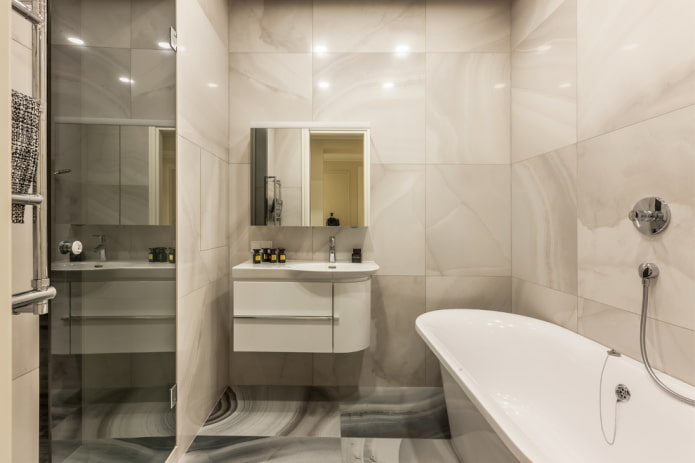 mobili da bagno minimalisti