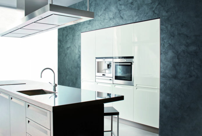 Stucco decorativo veneziano in stile high-tech