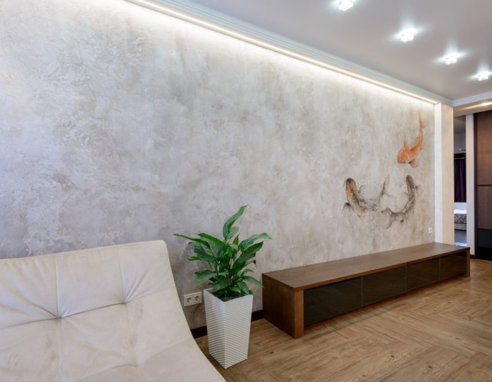 Intonaco decorativo veneziano bianco