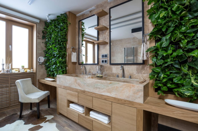 scindapsus in bagno