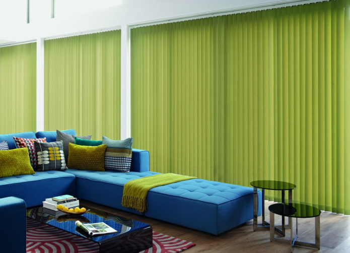 stecche verdi all'interno