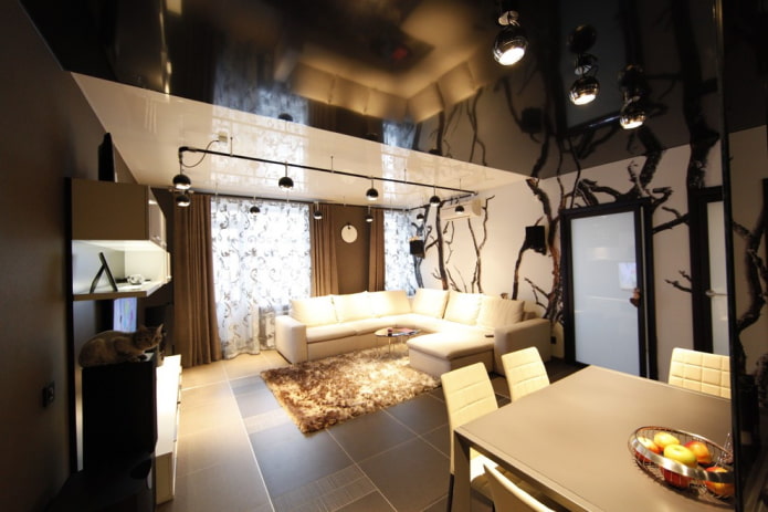 Soffitto teso in pellicola di PVC