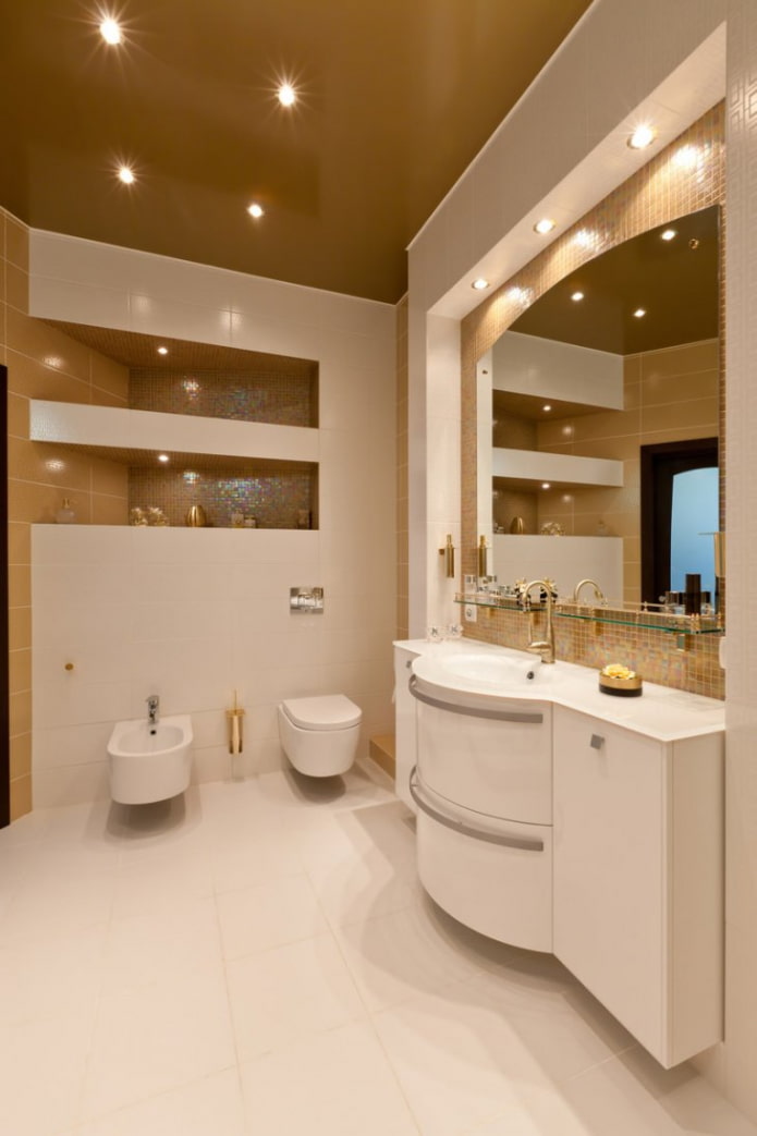 tessuto teso all'interno