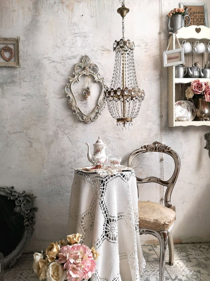 decorazione murale in stile vintage