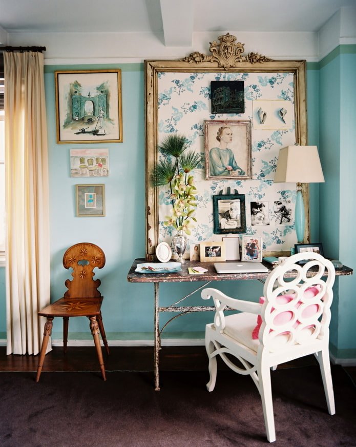 tavolozza dei colori in stile vintage