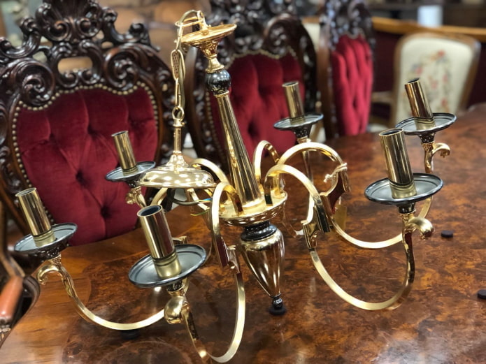 lampadario candelabro