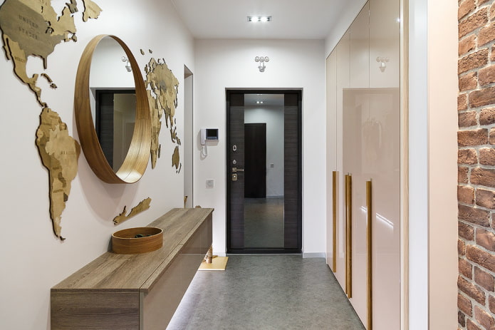 modello di porta d'ingresso in stile moderno