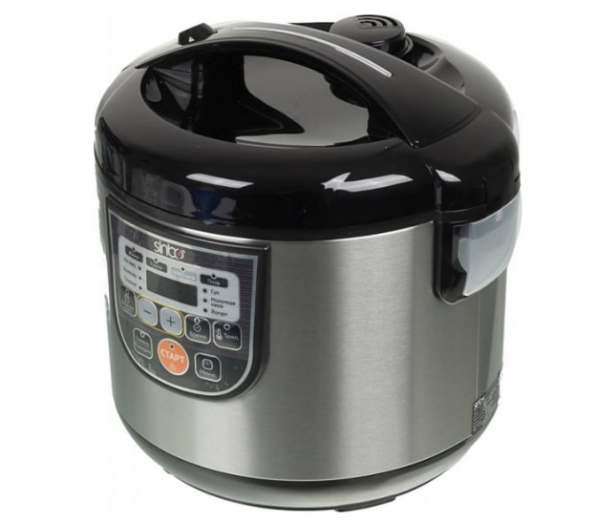 Multicooker con pannello di controllo