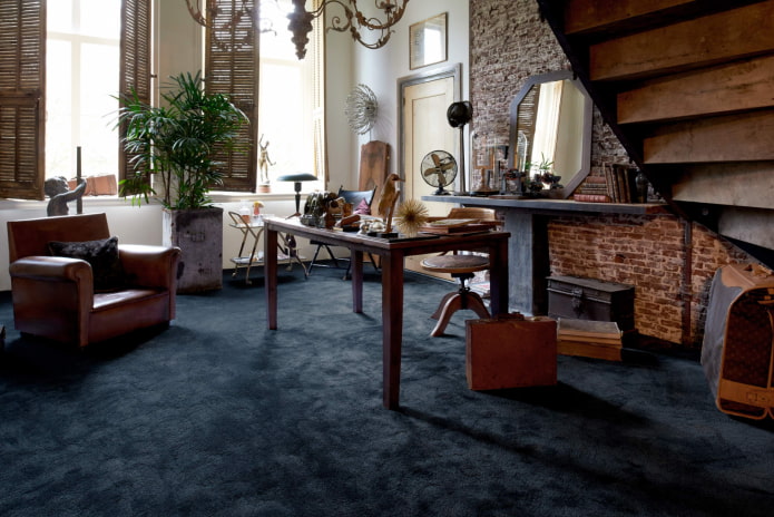 Moquette in un interno moderno