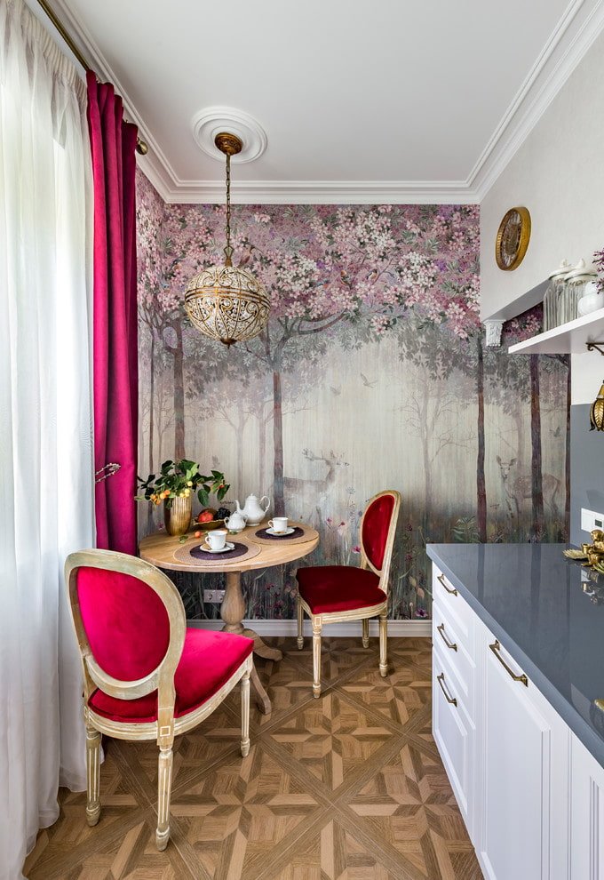 Affresco in cucina
