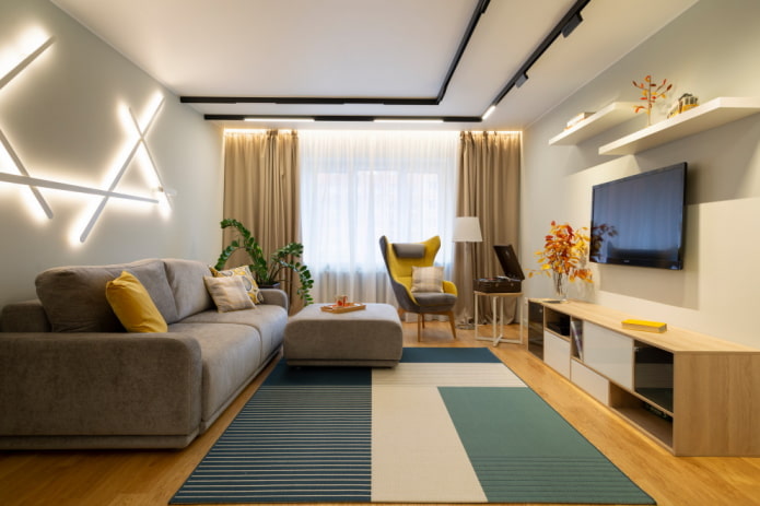 Credenza e scaffali