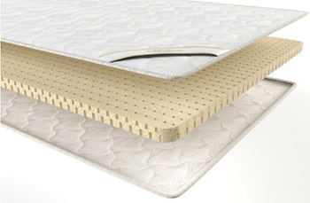 materasso sottile in lattice per divano