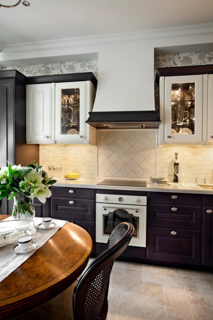 cappa per una cucina classica